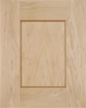Natural light shaker wood cabinet finish
