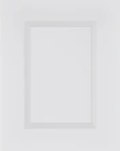 White shaker cabinet finish